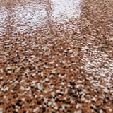 Échantillon de couleur flocons — Terra Cotta